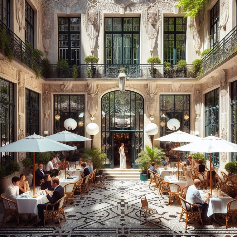 Restaurant Costes – Paris Terrace Dining & Iconic Fashion Scene