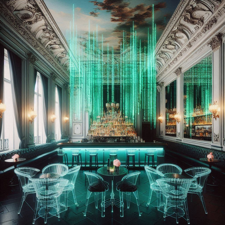 404 Not Found - Where Haussmann elegance meets Matrix code. A hidden speakeasy near Bastille rewriting the rules of cocktails.