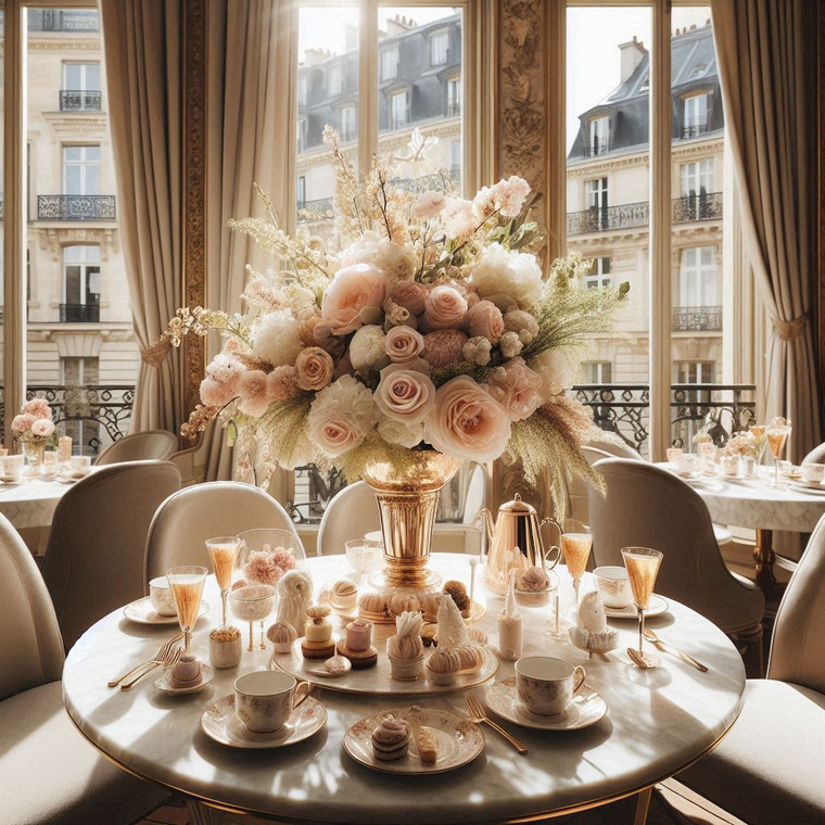 Salon Proust at Ritz Paris — Indulge in a luxurious afternoon tea where Parisian charm meets timeless elegance. Recommended by TLC Paris Concierge.