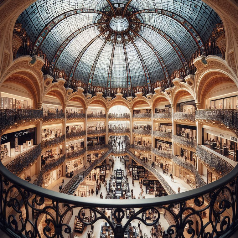 Discover the iconic Galeries Lafayette Haussmann, a Parisian landmark offering the ultimate luxury shopping experience. Beneath its breathtaking Art Nouveau dome, explore designer fashion, beauty, gourmet food, and exclusive Parisian services—all in one elegant destination curated for style lovers.