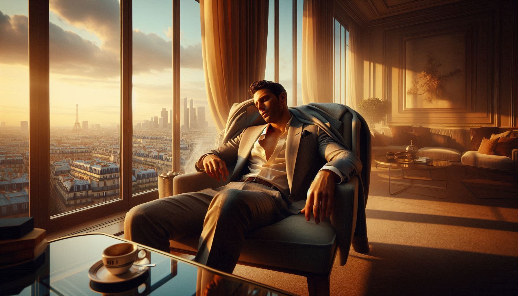 Armani Uomo — precision tailoring, controlled lines, disciplined Italian silhouette