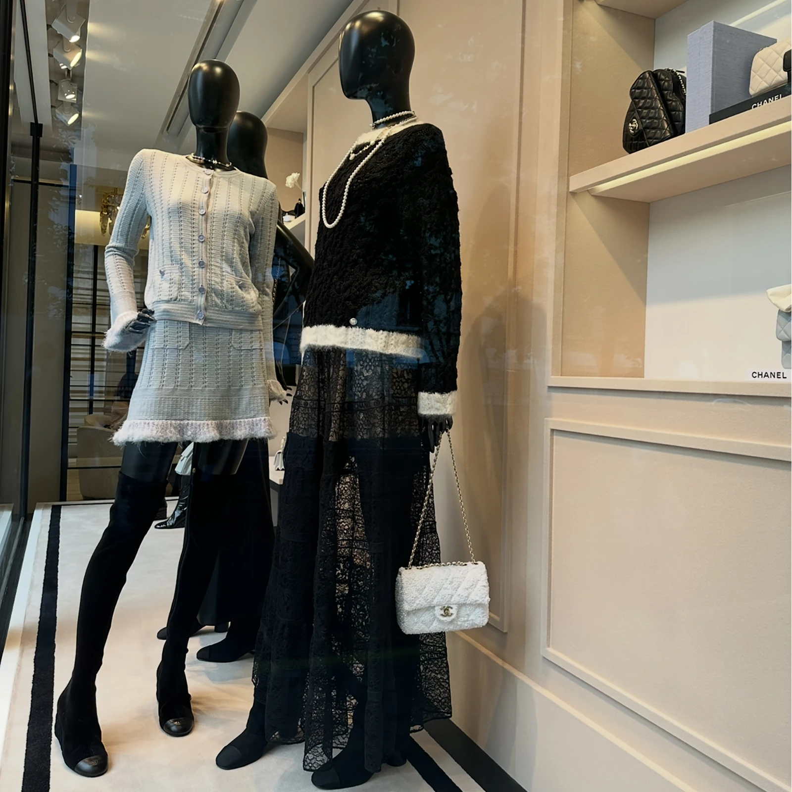 CHANEL handbags in Paris including 11.12 2.55 Boy CHANEL 19 22 and 25
