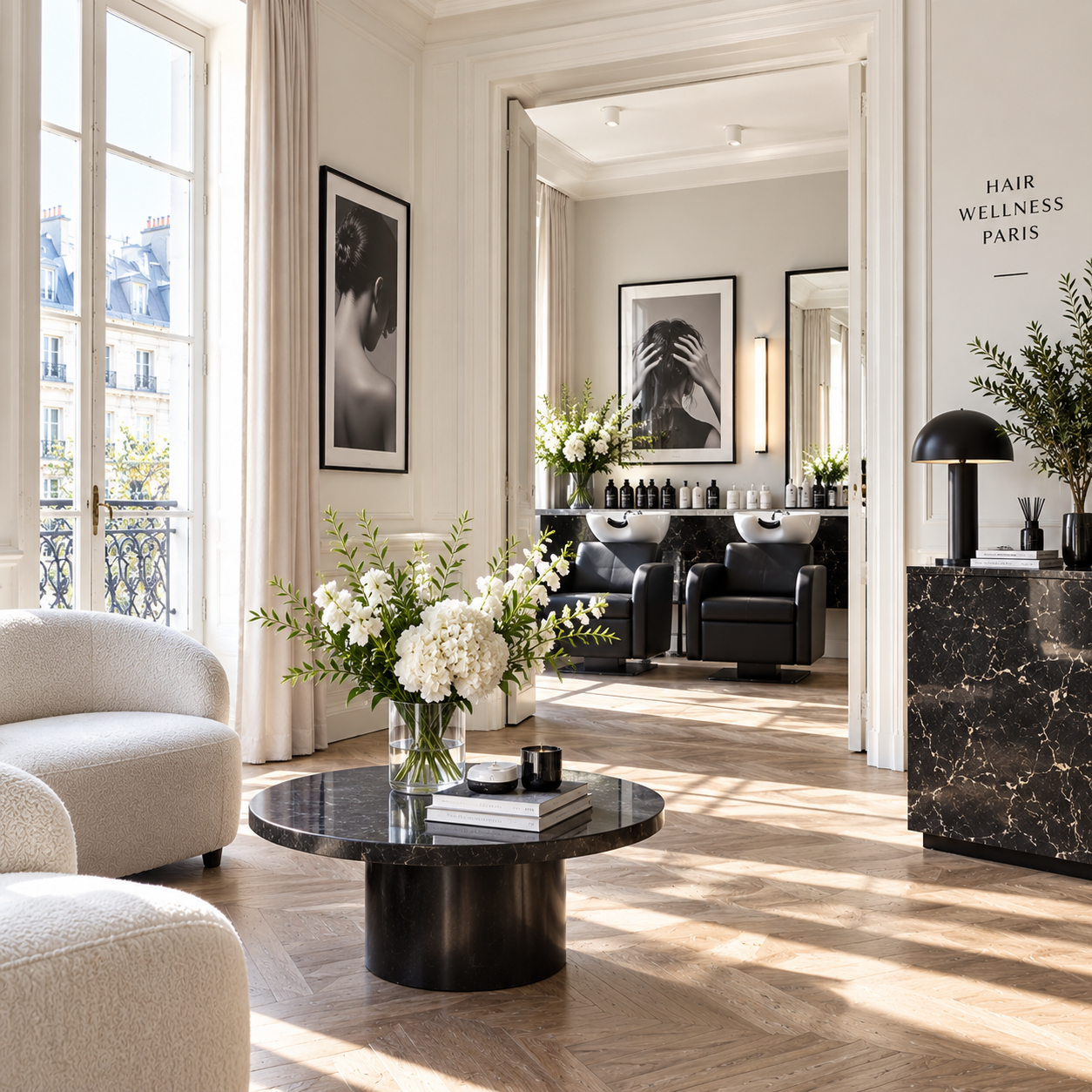 David Mallett Salon Notre-Dame des Victoires luxury hair salon in Paris