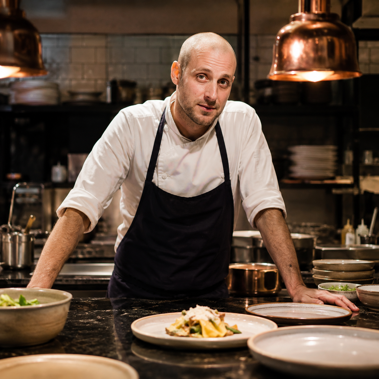 Giovanni Passerini modern Italian cuisine and handmade pasta in Paris