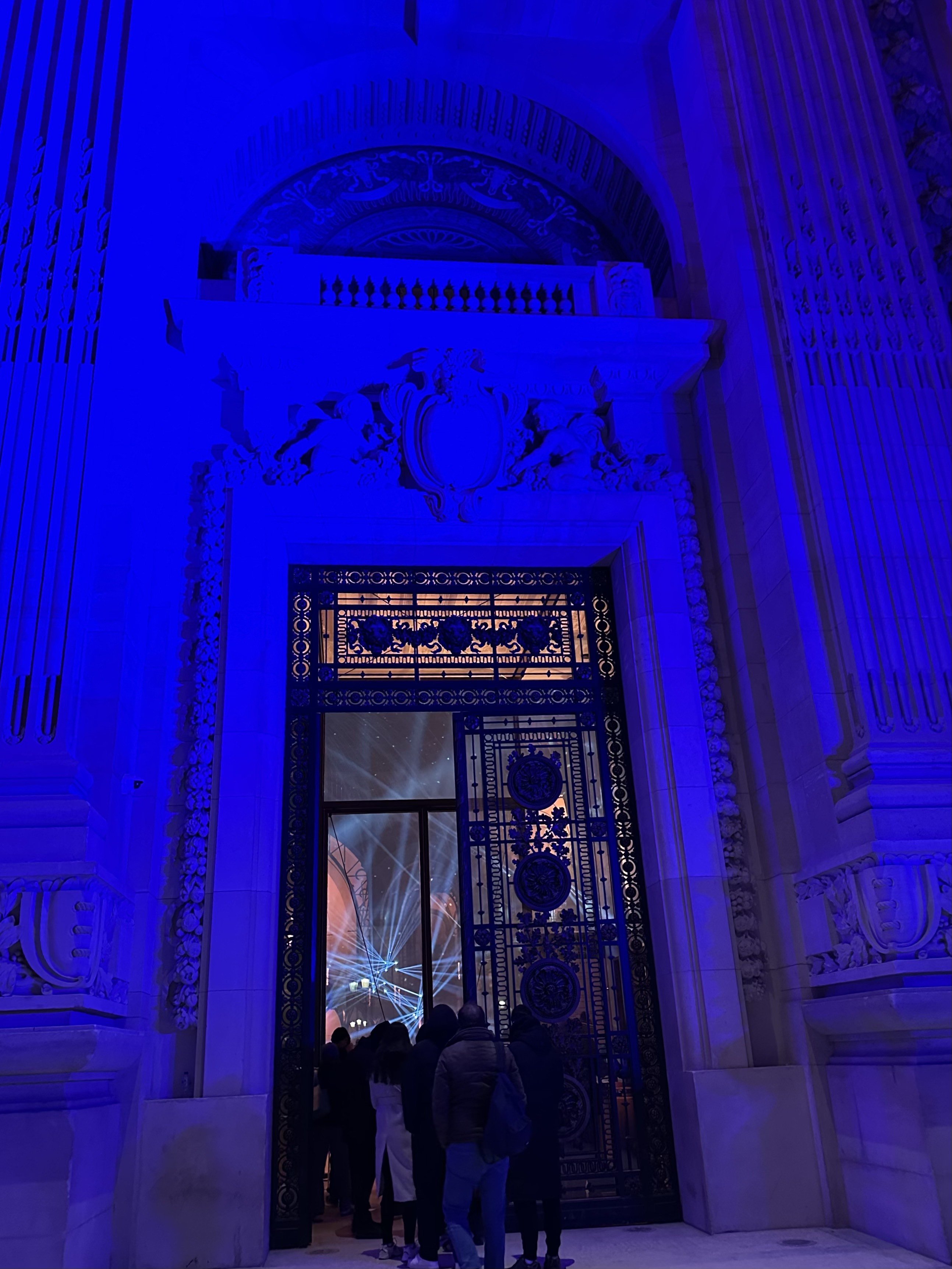 Grand Palais Paris evening atmosphere photographed by TLC Paris