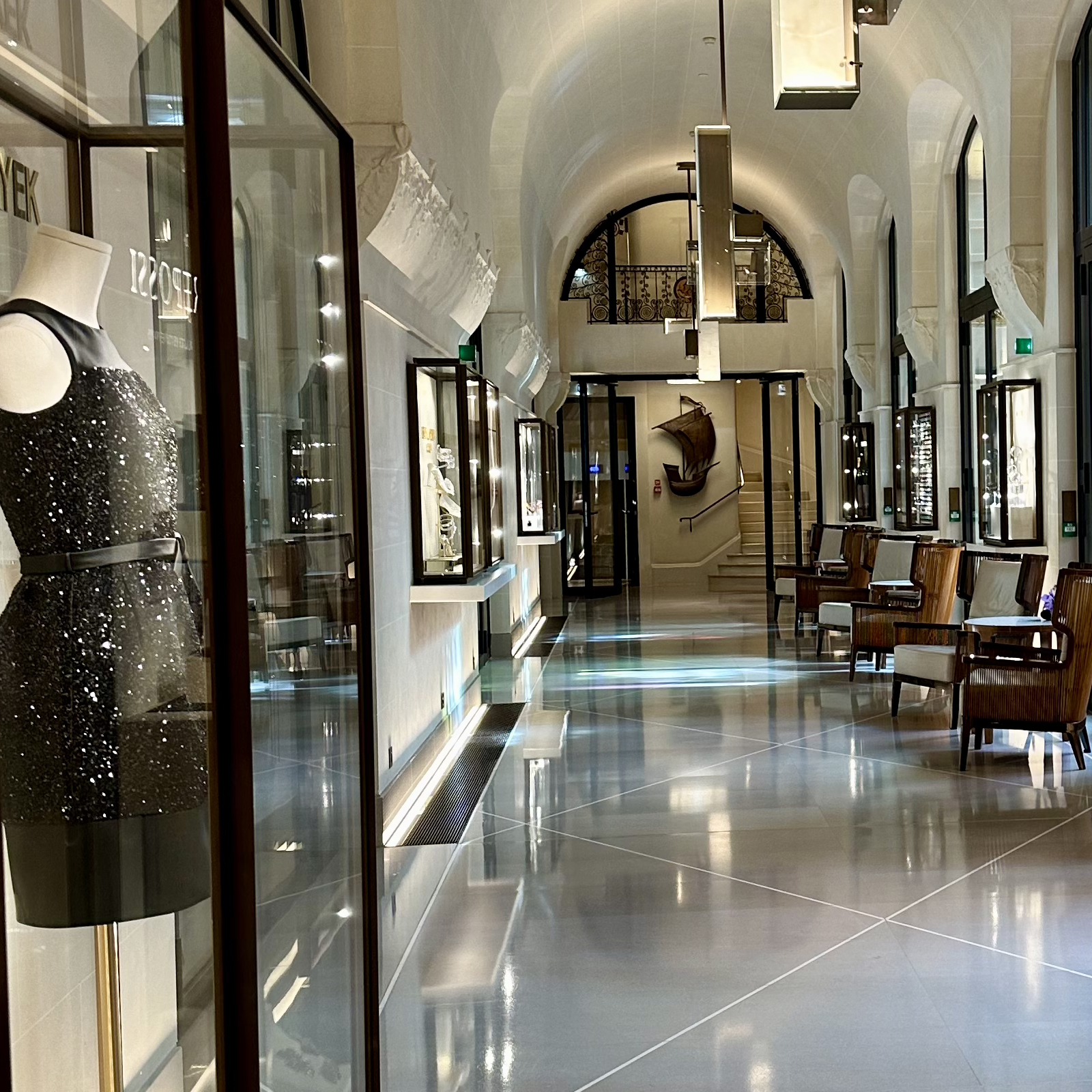Hôtel Lutetia interior in Paris