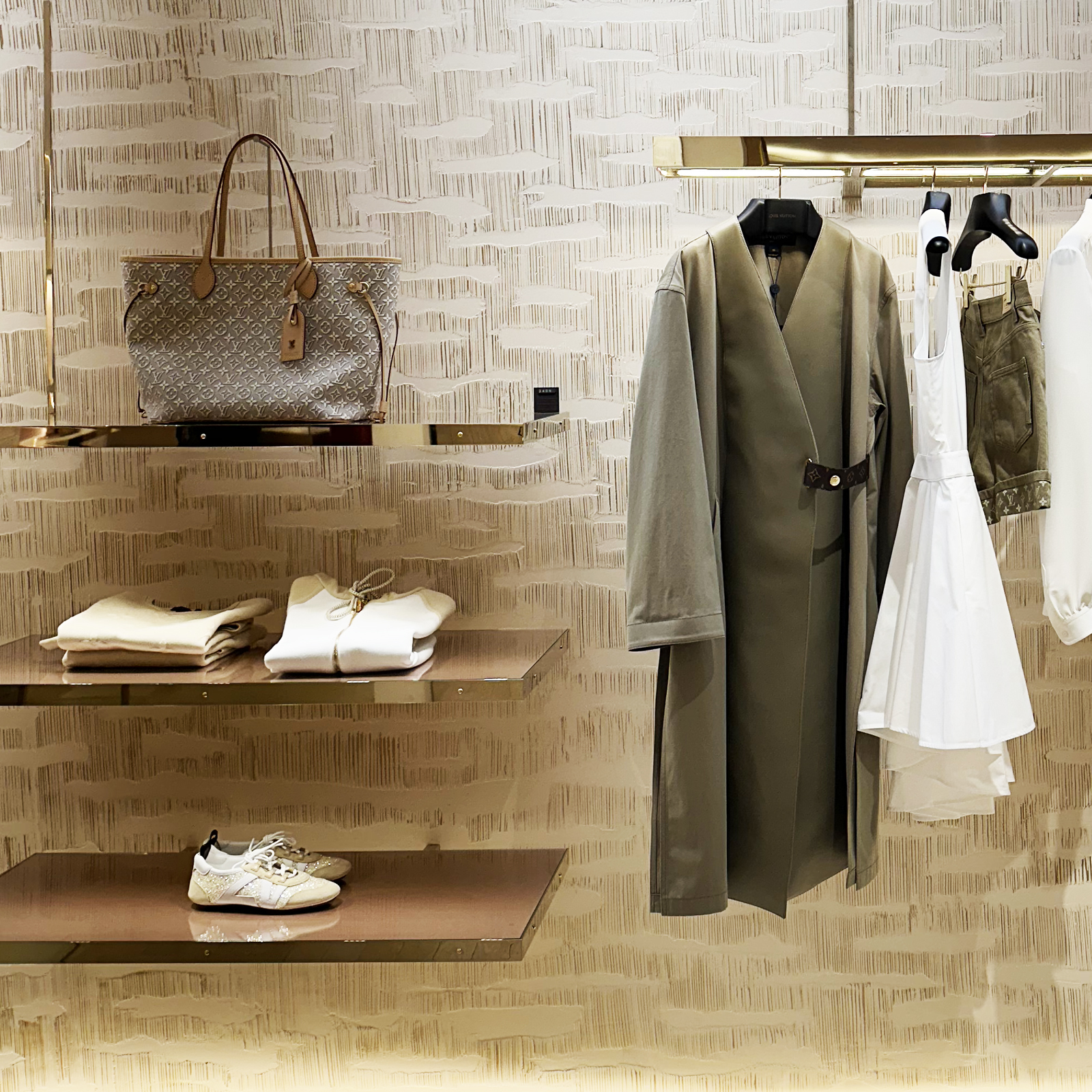 Louis Vuitton Maison Champs-Elysees flagship luxury store in Paris