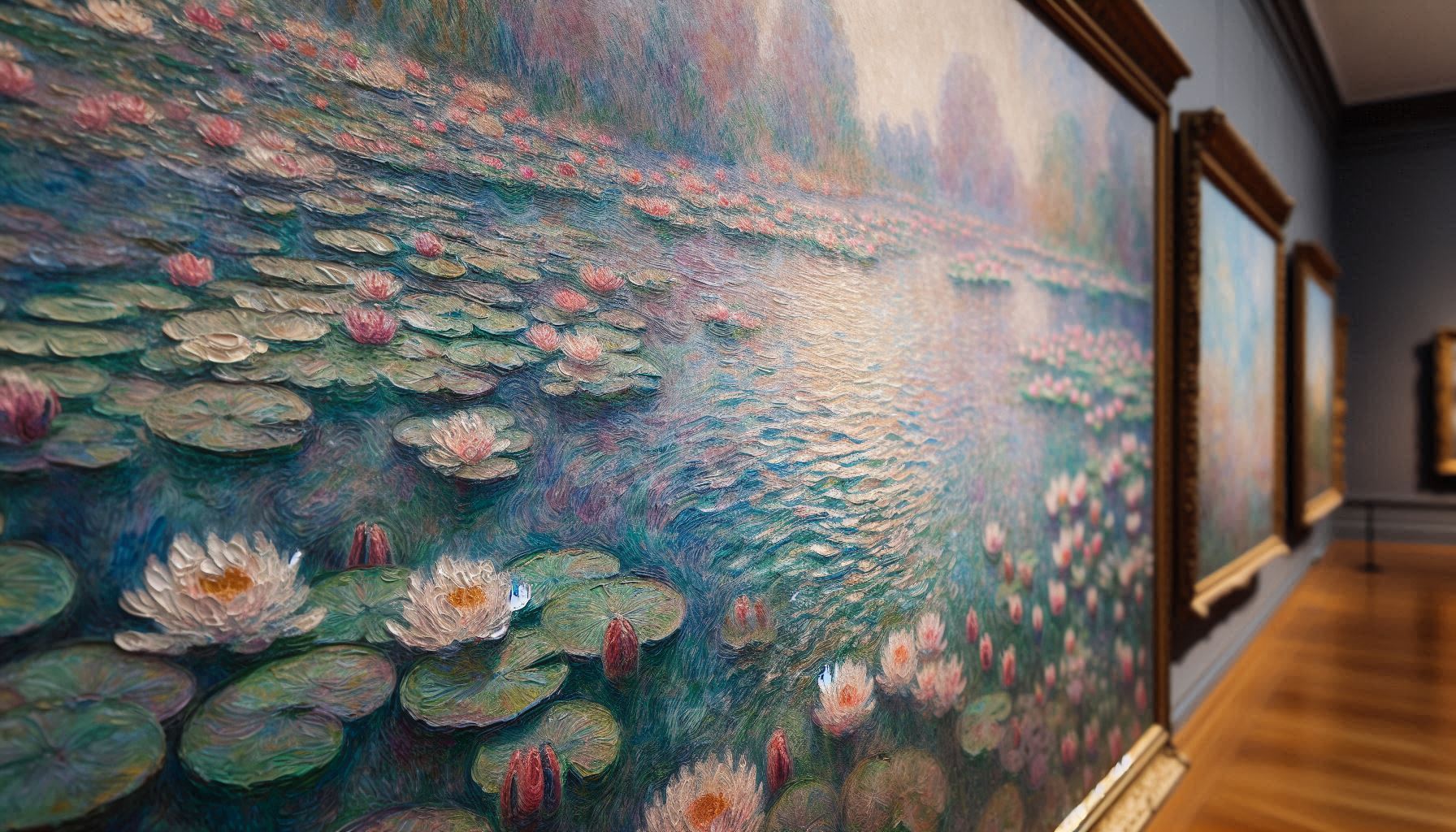 Musée de l'Orangerie — Monet water lily panels in soft natural light