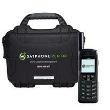 Iridium 9555 satellite phone rental kit with case