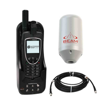 Iridium Extreme 9575 PotsDOCK bundle with mast antenna and carry case