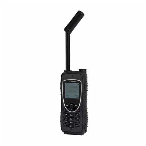 Iridium Extreme 9575 satellite phone angled view