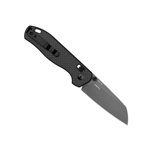 Olight Rubato 2 sheepfoot folding knife open blade view