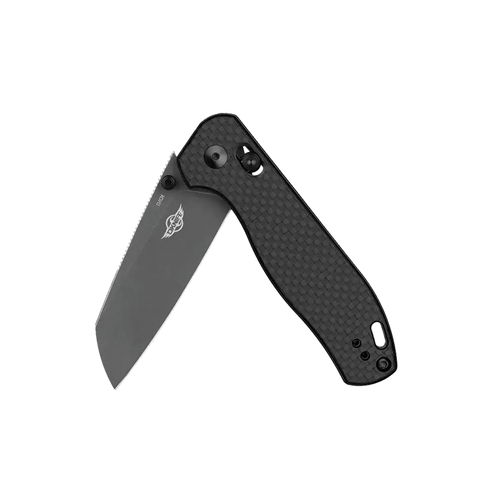 Olight Rubato 2 sheepfoot folding knife angled view