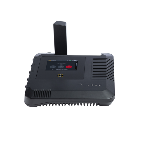 Iridium GO! exec with external antenna connected