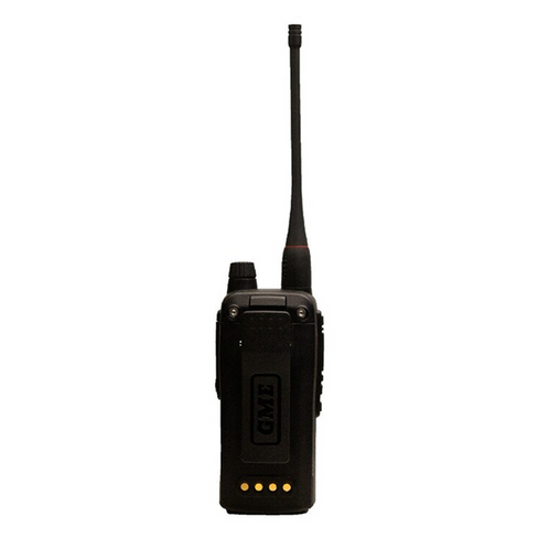 XRS-660 handheld UHF CB radio rear view