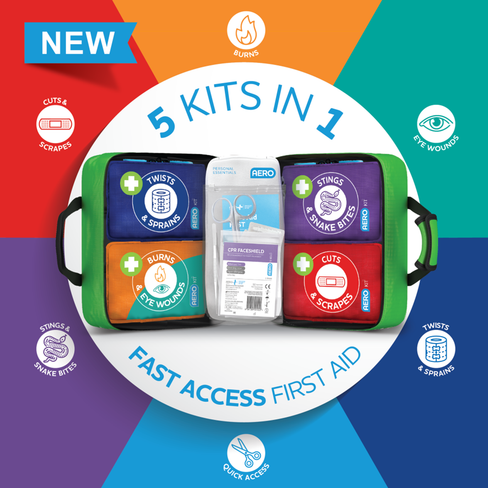 AEROKIT 3 Series Modular Mini Softpack First Aid Kit