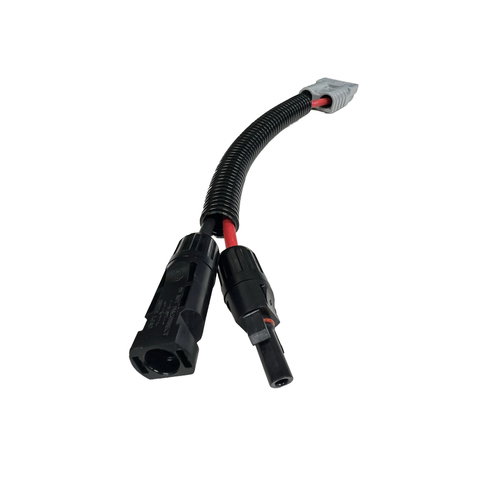 MC4 to auto connector solar cable 500mm with cigarette lighter plug