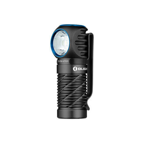 Olight Perun 3 Mini head torch angled side view