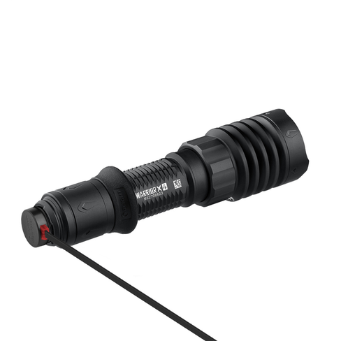 Olight Warrior X4 magnetic USB charging cable connection