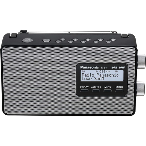 Panasonic portable AM/FM radio for outdoor and remote travel