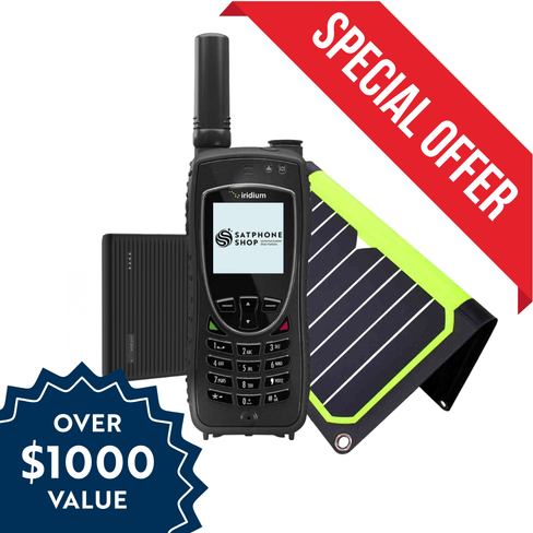 Iridium 9575 Extreme – 12 Month SOS Plan Bundle