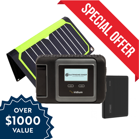 Iridium GO! – 12 Month SOS Plan Bundle