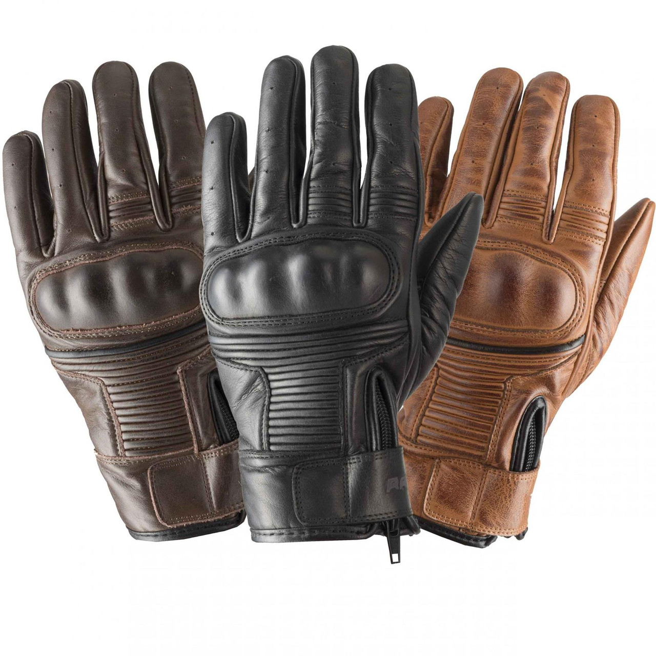 Vintage leather hot sale motorcycle gloves