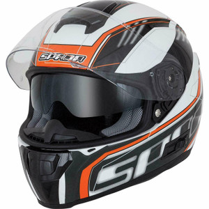 Spada Helmet SP16 Gradient White/Orange