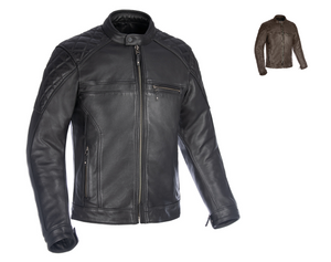 Oxford Bladon Leather Jacket - Black