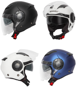 Spada Lycan Open Face Motorcycle Helmet