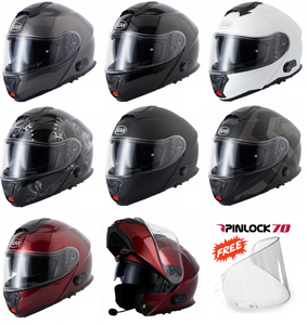 Vcan V272 Flip Up Front Modular Blinc A4 Bluetooth Helmet