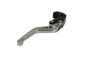 Biketek Honda adjustable CNC short titanium black brake lever 