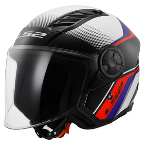 LS2 OF616 Airflow II Open Face Rush Motorcycle Helmet