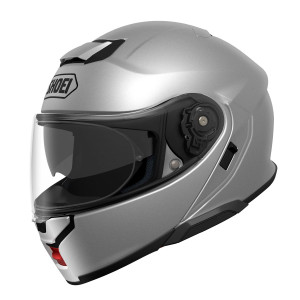 Shoei Neotec 3 Plain Light Silver Full Face Motorbike Helmet 2024