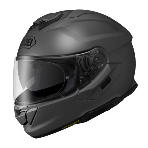 Shoei GT Air 3 Plain Matt Deep Grey Full Face Motorcycle Helmet 2024