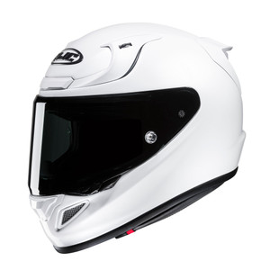 HJC RPHA 12 Pearl White Motorbike Full-Face Helmet-2024