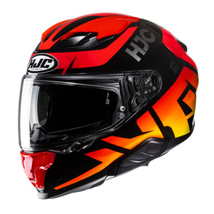 HJC F71 Bard MC1 Red Full Face Motorcycle Helmet-2024