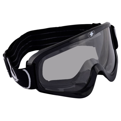Oxford OX204 Motorcycle Motorbike Fury Off-Road MX Goggle- Glossy Black