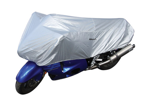 Bike It Motorcycle Top Cover - Silver