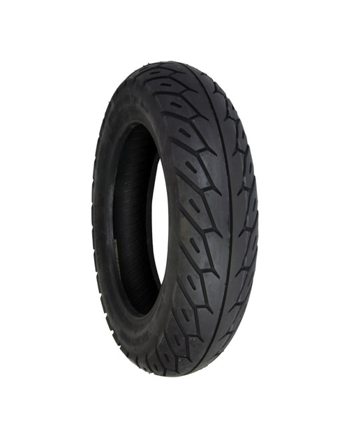 Bikeit Motorcycle Replacement Tubeless Tyre 10" Tread Pattern 807- 90/90-10 F/R