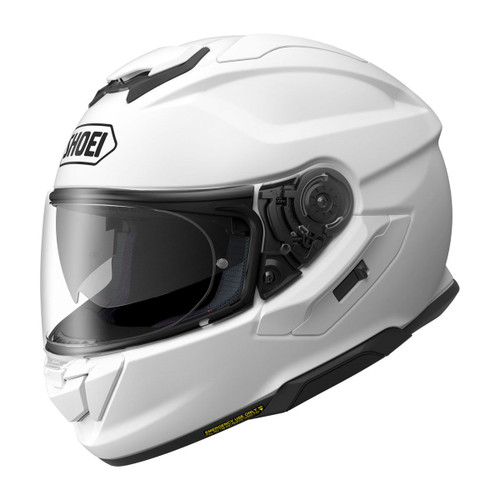 Shoei GT Air 3 Plain White Full Face Motorbike Helmet 2024