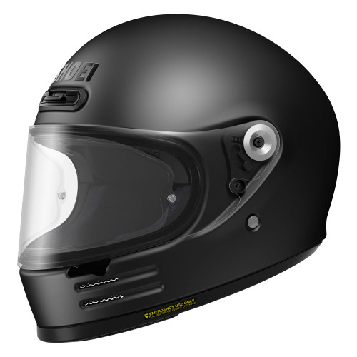 Shoei Glamster Matt Black Full-Face Motorcycle Helmet 2024