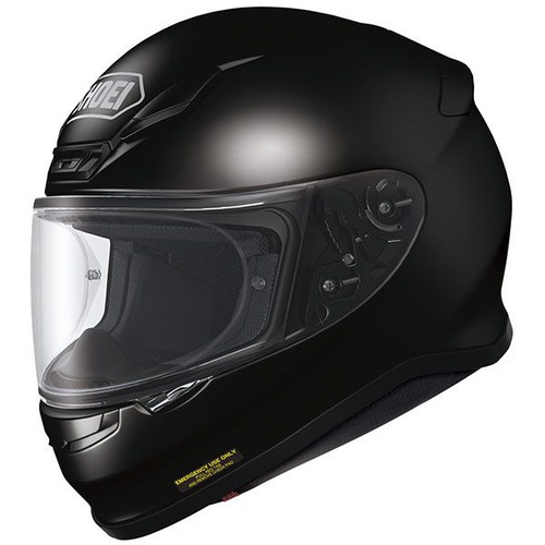 Shoei NXR Plain Black Full-Face Motorcycle Helmet 2024
