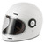 Vcan V135 Fibreglass Retro Vintage Style Helmet White