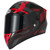 Vcan V128 Helvet Full Face Helmet Red