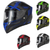 VCAN V128 Helvet Full Face Helmet