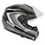 Spada SP16 Voltor Full Face Motorcycle Motorbike Road Crash Helmet Grey