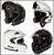 Spada Reveal Flip Up Modular Motorcycle Helmet | mybikesolutions.co.uk