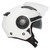 Spada Lycan Open Face Motorcycle Helmet White