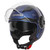 Spada Lycan Open Face Motorcycle Helmet Matt Blue